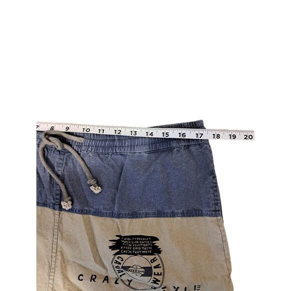 Vintage Men's Short Light Weight Short 100% Cotton Light Weight Breathable W 35 - Picture 5 of 6